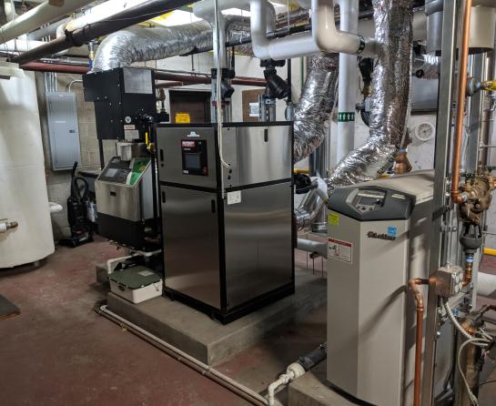 Cedar - River Ridge Mechanical Room - After