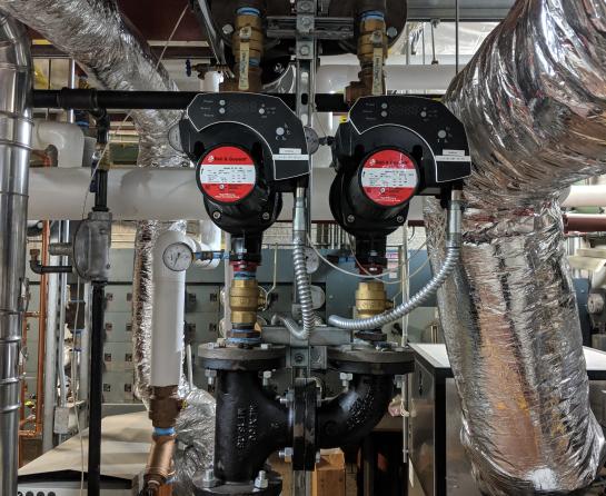 Cedar - River Ridge Mechanical Room - After